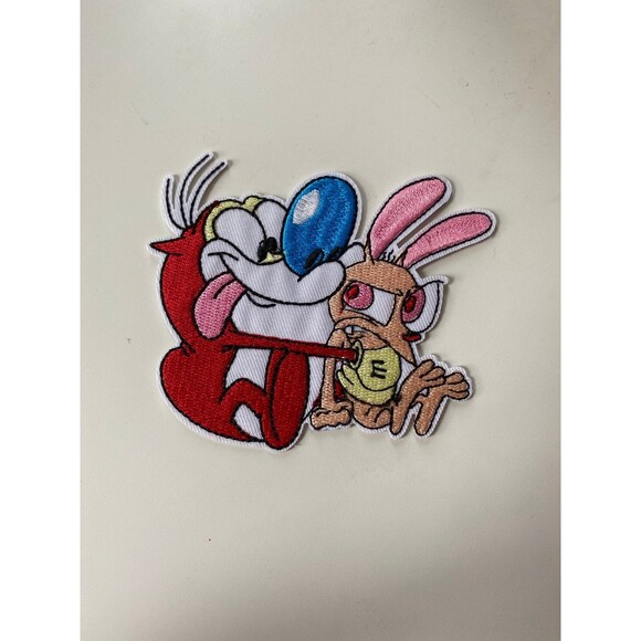 Ren and Stimpy iron on patch - Picture 1 of 1